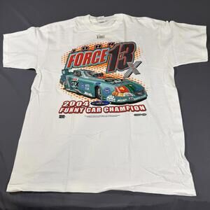 13x Champ NHRA Racing John Force Funny Car Men's Large